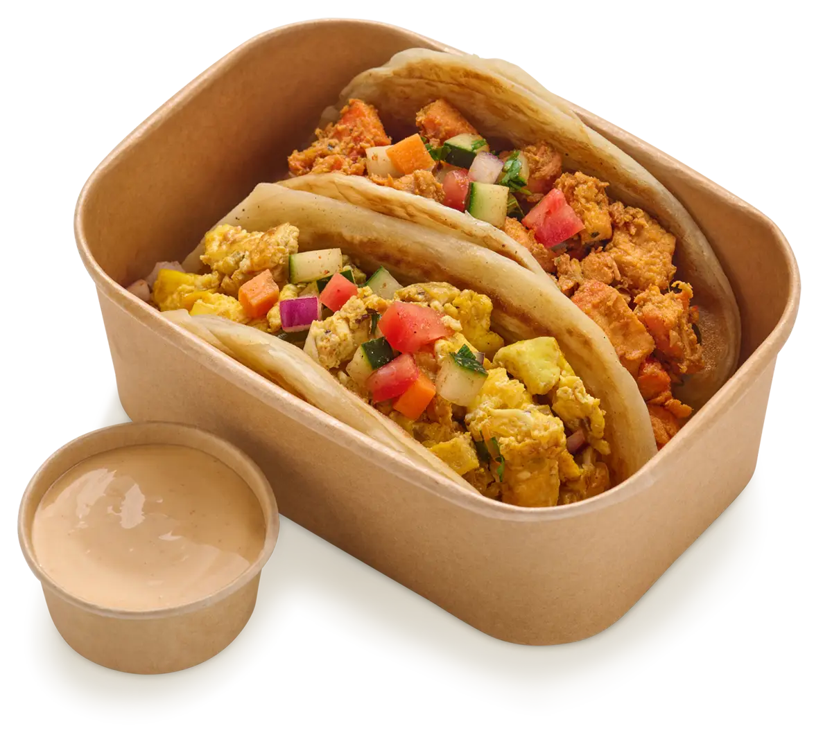 Desi Breakfast Tacos